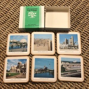 6 coasters - Toronto  - by Pimpernel